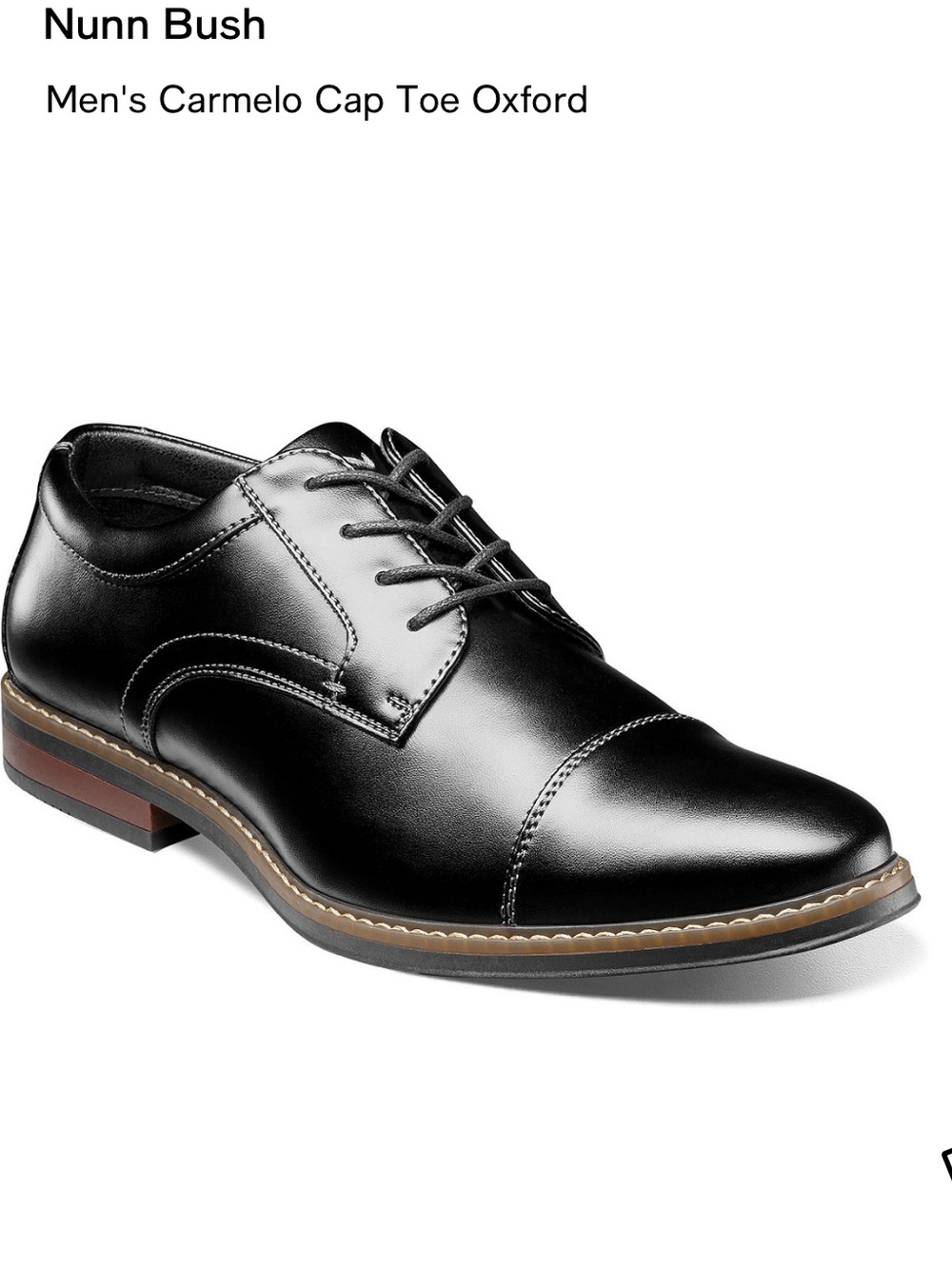 Nunn Bush
Men's Carmelo Cap Toe Oxford